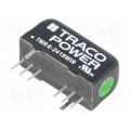 TMR 6-2419WIR; Converter: DC/DC; 6W; Uin: 9÷36V; 9VDC; Iout: 666mA; SIP8; 5.9g; OUT: 1; TRACO POWER