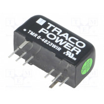 TMR 6-4823WIR; Converter: DC/DC; 6W; Uin: 18÷75V; Uout: 15VDC; Uout2: -15VDC; SIP8; TRACO POWER
