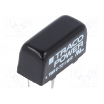 TMR 6-7211WIR; Converter: DC/DC; 6W; Uin: 43÷160V; 5VDC; Iout: 1200mA; SIP8; 5.9g; TRACO POWER