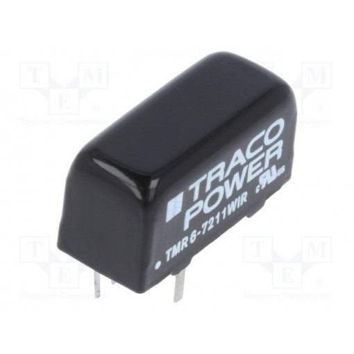 TMR 6-7211WIR; Converter: DC/DC; 6W; Uin: 43÷160V; 5VDC; Iout: 1200mA; SIP8; 5.9g; TRACO POWER