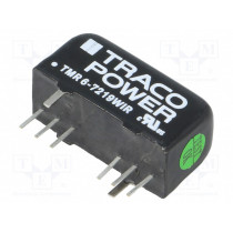TMR 6-7219WIR; Converter: DC/DC; 6W; Uin: 43÷160V; 9VDC; Iout: 666mA; SIP8; 5.9g; TRACO POWER