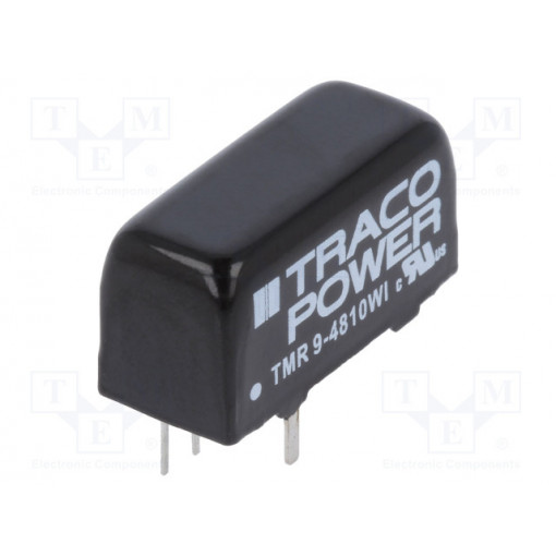 TMR 9-4810WI; Converter: DC/DC; 9W; Uin: 18÷75V; 3.3VDC; Iout: 2000mA; SIP8; 5.9g; TRACO POWER