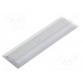 WALLE12 D ANOD 1M SET STANDARD; Profiles for LED modules; white; surface; natural; L: 1m; anodized; TOPMET WALLE12 D ANOD 1M SET STANDARD; Profiles for LED modules; white; surface; natural; L: 1m; anodized; TOPMET