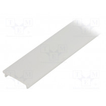 A2060038; Cover for LED profiles; white; 2m; V: F; push-in; TOPMET