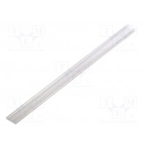 87020000S; Profiles for LED modules; surface; natural; L: 1m; aluminium; TOPMET