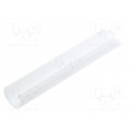 V3500038; Cover for LED profiles; white; 2m; V: D9; push-in; TOPMET