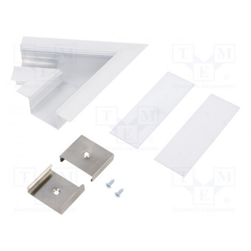 V4720001S; Connector 60°; white; aluminium; Application: VARIO30-05; TOPMET