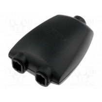 ; Toslink component: socket; Connection: 2x socket Toslink; 