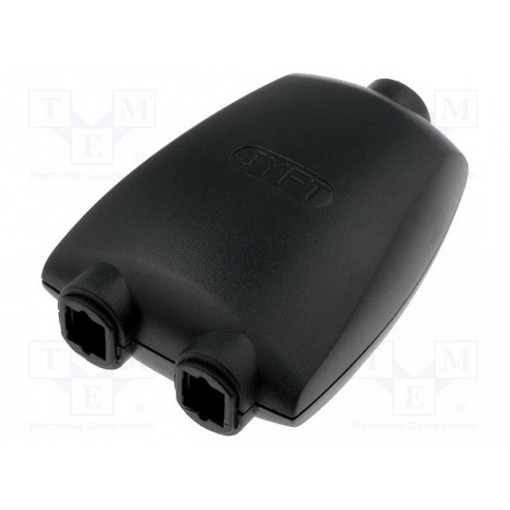 ; Toslink component: socket; Connection: 2x socket Toslink; 