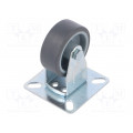 TPA-TPA 50S; Transport wheel; Ø: 50mm; W: 20mm; H: 69.5mm; rigid; 40kg; RADER