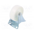 TPE-PPB 100S; Transport wheel; Ø: 100mm; W: 36mm; H: 128mm; rigid; 150kg; -15÷60°C; RADER TPE-PPB 100S; Transport wheel; Ø: 100mm; W: 36mm; H: 128mm; rigid; 150kg; -15÷60°C; RADER