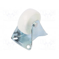 TPE-PPB 80S; Transport wheel; Ø: 80mm; W: 32mm; H: 105mm; rigid; 110kg; -15÷60°C; RADER