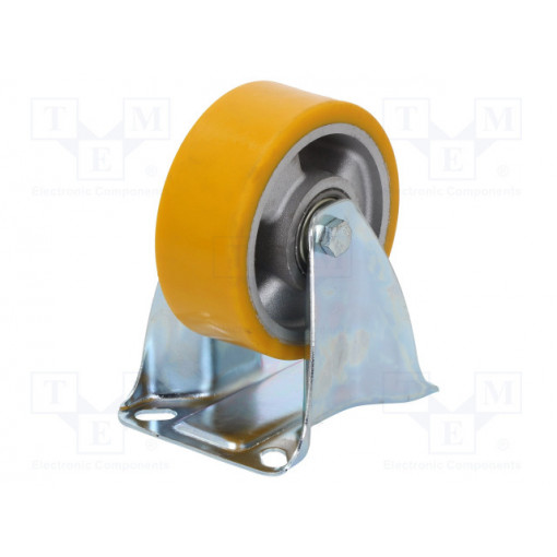 TPM-ALPU 100K; Transport wheel; Ø: 100mm; W: 40mm; H: 130mm; rigid; 200kg; RADER