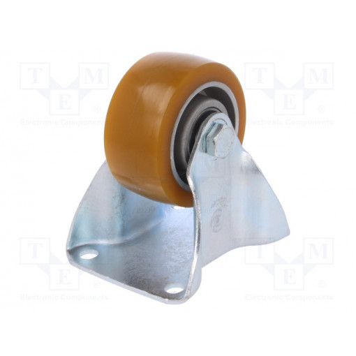 TPM-ALPU 80K; Transport wheel; Ø: 80mm; W: 38mm; H: 111mm; rigid; 200kg; RADER