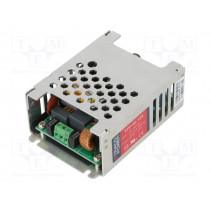 TPP 40-124; Power supply: switched-mode; modular; 40W; 24VDC; 1.67A; 169g; 92%; TRACO POWER