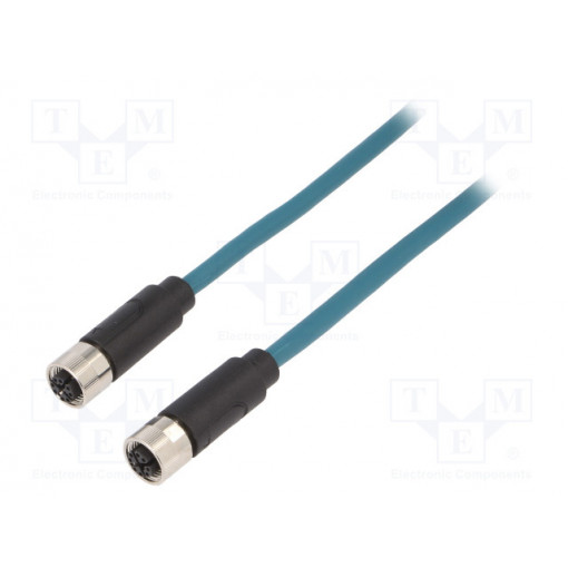 PXPTPU12FBF08XFB050PU; Cable: for sensors/automation; PIN: 8; female; X code-ProfiNET; BULGIN