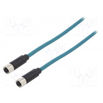 PXPTPU12FBF08XFB100PU; Cable: for sensors/automation; PIN: 8; female; X code-ProfiNET; BULGIN