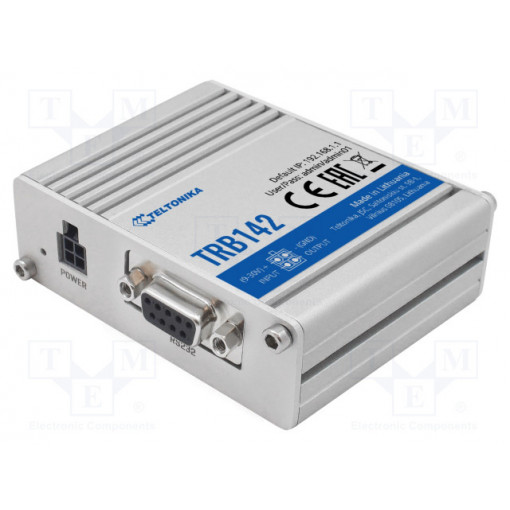TRB142; Module: gateway; IP30; TELTONIKA TRB142; Module: gateway; IP30; TELTONIKA