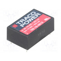 TRI 10-4812; Converter: DC/DC; 10W; Uin: 36÷75V; Uout: 12VDC; Iout: 833mA; DIP24; TRACO POWER
