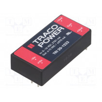 TRI 20-1223; Converter: DC/DC; 20W; Uin: 9÷18V; Uout: 15VDC; Uout2: -15VDC; 2