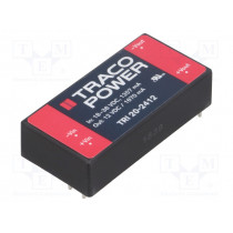 TRI 20-2412; Converter: DC/DC; 20W; Uin: 18÷36V; Uout: 12VDC; Iout: 1.67A; 2