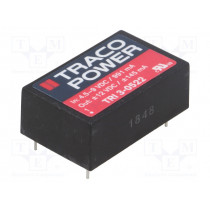 TRI 3-0522; Converter: DC/DC; 3.5W; Uin: 4.5÷9V; Uout: 12VDC; Uout2: -12VDC; TRACO POWER