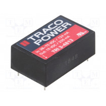 TRI 3-4813; Converter: DC/DC; 3.5W; Uin: 36÷75V; Uout: 15VDC; Iout: 235mA; DIP24; TRACO POWER