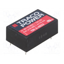 TRI 3-4823; Converter: DC/DC; 3.5W; Uin: 36÷75V; Uout: 15VDC; Uout2: -15VDC; TRACO POWER