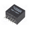 TRN 1-0521; Converter: DC/DC; 1W; Uin: 4.5÷13.2V; Uout: 5VDC; Uout2: -5VDC; SIP; TRACO POWER
