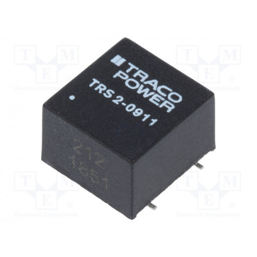 TRS 2-0911; Converter: DC/DC; 2W; Uin: 4.5÷13.2V; 5VDC; Iout: 400mA; SMD; 2.1g; TRACO POWER