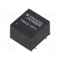 TRS 2-1211; Converter: DC/DC; 2W; Uin: 9÷18V; 5VDC; Iout: 400mA; SMD; 2.1g; 100kHz; TRACO POWER TRS 2-1211; Converter: DC/DC; 2W; Uin: 9÷18V; 5VDC; Iout: 400mA; SMD; 2.1g; 100kHz; TRACO POWER