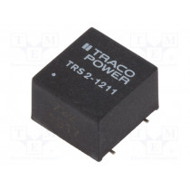 TRS 2-1211; Converter: DC/DC; 2W; Uin: 9÷18V; 5VDC; Iout: 400mA; SMD; 2.1g; 100kHz; TRACO POWER