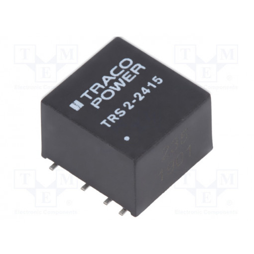 TRS 2-2415; Converter: DC/DC; 2W; Uin: 18÷36V; 24VDC; Iout: 83mA; SMD; 2.1g; OUT: 1; TRACO POWER
