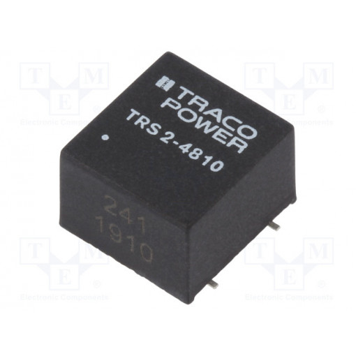 TRS 2-4810; Converter: DC/DC; 2W; Uin: 36÷75V; 3.3VDC; Iout: 500mA; SMD; 2.1g; TRACO POWER
