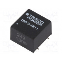 TRS 2-4811; Converter: DC/DC; 2W; Uin: 36÷75V; 5VDC; Iout: 400mA; SMD; 2.1g; OUT: 1; TRACO POWER