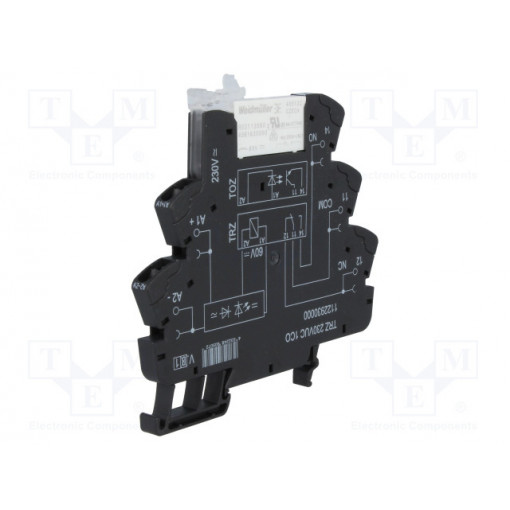 1122930000; Relay: interface; SPDT; Ucoil: 230VDC; Ucoil: 230VAC; 6A; WEIDMÜLLER 1122930000; Relay: interface; SPDT; Ucoil: 230VDC; Ucoil: 230VAC; 6A; WEIDMÜLLER