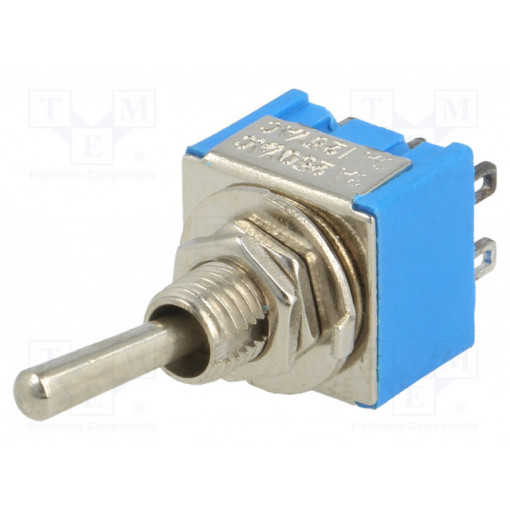 ; Switch: toggle; Pos: 3; DP3T; ON-OFF-ON; 3A/250VAC; -25÷85°C; 