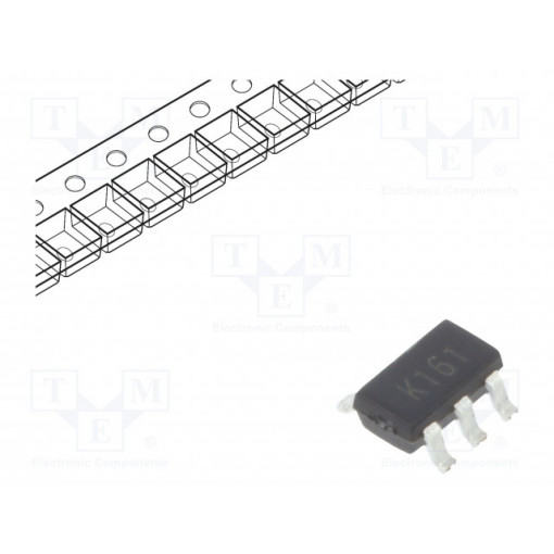 TS1851ILT; Operational amplifier; 530kHz; 1.8÷6V; Channels: 1; SOT23-5; STMicroelectronics