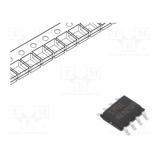 TS393IDT; Comparator; low-power; 2.7÷16V; SMT; SO8; Comparators: 2; 300pA; STMicroelectronics