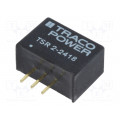 TSR 2-2418; Converter: DC/DC; Uin: 4.6÷36V; 1.8VDC; Iout: 2A; SIP3; 2.6g; 410kHz; TRACO POWER