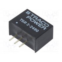 TSR 2-2490; Converter: DC/DC; Uin: 12÷36V; 9VDC; Iout: 2A; SIP3; 14x10.1x7.5mm; TRACO POWER