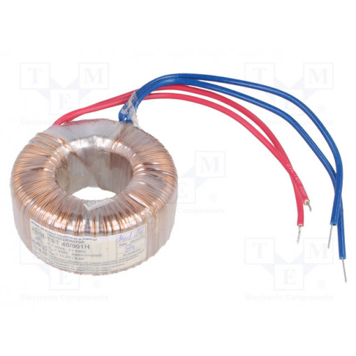 TST 40/001H; Transformer: toroidal; for halogen lamps; 40VA; 230VAC; 11.5V; INDEL