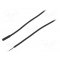 TT02-10KC8-1D-T105-1500; Sensor: temperature; NTC; 10kΩ; -40÷105°C; Body dim: Ø5x20mm; cl.B; TEWA TEMPERATURE SENSORS TT02-10KC8-1D-T105-1500; Sensor: temperature; NTC; 10kΩ; -40÷105°C; Body dim: Ø5x20mm; cl.B; TEWA TEMPERATURE SENSORS