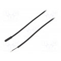 TT02-PT100B-1D-T105-1500; Sensor: temperature; Pt100; 100Ω; cl.B; Body dim: Ø5x20mm; Len: 1.5m; TEWA TEMPERATURE SENSORS TT02-PT100B-1D-T105-1500; Sensor: temperature; Pt100; 100Ω; cl.B; Body dim: Ø5x20mm; Len: 1.5m; TEWA TEMPERATURE SENSORS