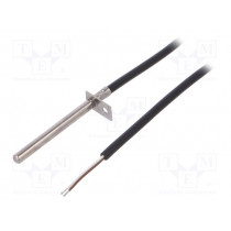 TT4-PT100B-T105-OM55-1500; Sensor: temperature; Pt100; 100Ω; cl.B; Body dim: Ø6x73mm; Len: 1.5m; TEWA TEMPERATURE SENSORS