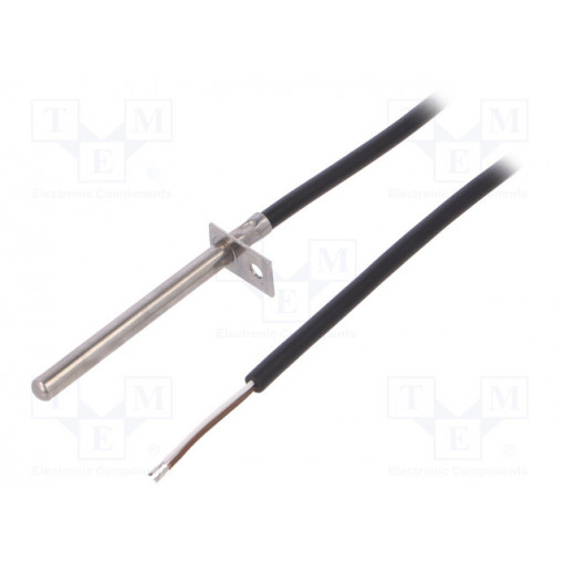 TT4-PT100B-T105-OM55-1500; Sensor: temperature; Pt100; 100Ω; cl.B; Body dim: Ø6x73mm; Len: 1.5m; TEWA TEMPERATURE SENSORS