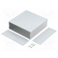 TUF 120 42 120 ME; Enclosure: with panel; TUF; X: 120mm; Y: 120mm; Z: 42mm; aluminium; FISCHER ELEKTRONIK TUF 120 42 120 ME; Enclosure: with panel; TUF; X: 120mm; Y: 120mm; Z: 42mm; aluminium; FISCHER ELEKTRONIK