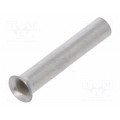 TUL-NI-00307; Bootlace ferrule; non-insulated; copper; 0.34mm2; 7mm; tinned; NINIGI TUL-NI-00307; Bootlace ferrule; non-insulated; copper; 0.34mm2; 7mm; tinned; NINIGI