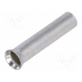 TUL-NI-01510; Bootlace ferrule; non-insulated; copper; 1.5mm2; 10mm; tinned; NINIGI TUL-NI-01510; Bootlace ferrule; non-insulated; copper; 1.5mm2; 10mm; tinned; NINIGI