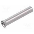 TUL-NI-01512; Bootlace ferrule; non-insulated; copper; 1.5mm2; 12mm; tinned; NINIGI TUL-NI-01512; Bootlace ferrule; non-insulated; copper; 1.5mm2; 12mm; tinned; NINIGI